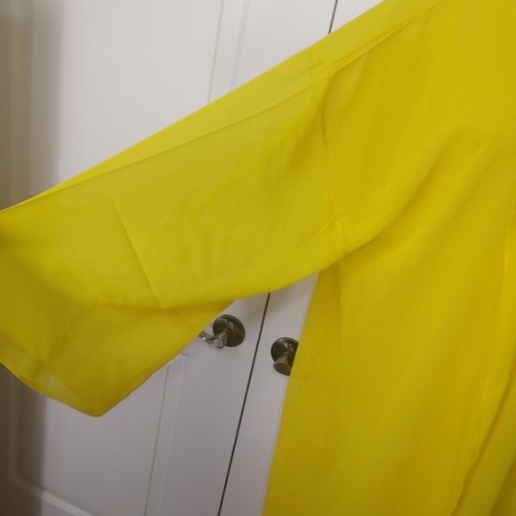 Festival vibes yellow cover up 3x-4x - Picture 3 of 6